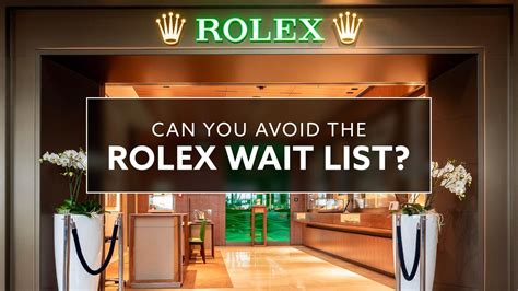 rolex 10 year waiting list|rolex waiting list 2024.